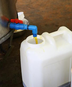 榨油機使用現場